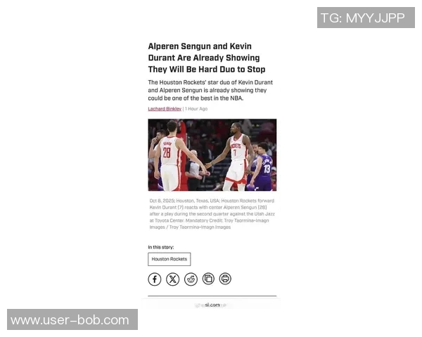 名嘴分析申京在火箭队的重要性超越杜兰特成为关键球员