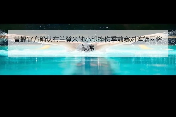 黄蜂官方确认布兰登米勒小腿挫伤季前赛对阵篮网将缺席